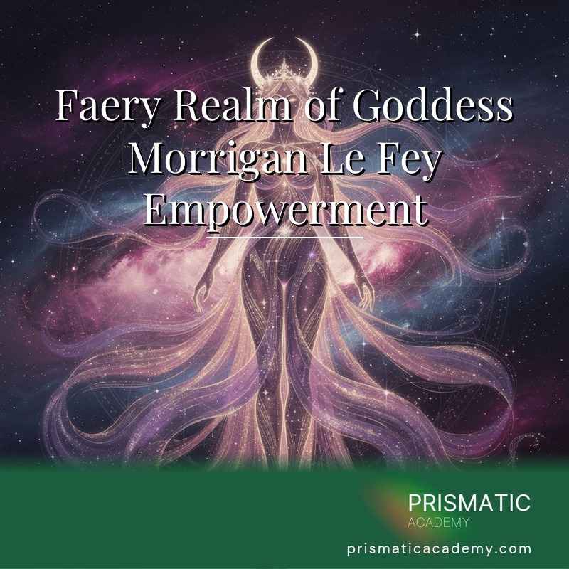 Faery Realm of Goddess Morrigan Le Fey Empowerment