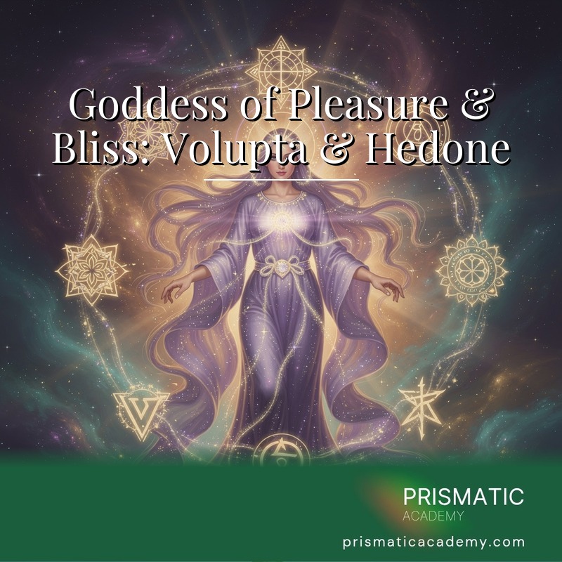 Goddess of Pleasure & Bliss: Volupta & Hedone