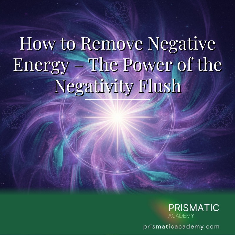 How to Remove Negative Energy – The Power of the Negativity Flush