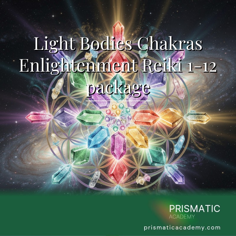 Light Bodies Chakras Enlightenment Reiki 1-12 package