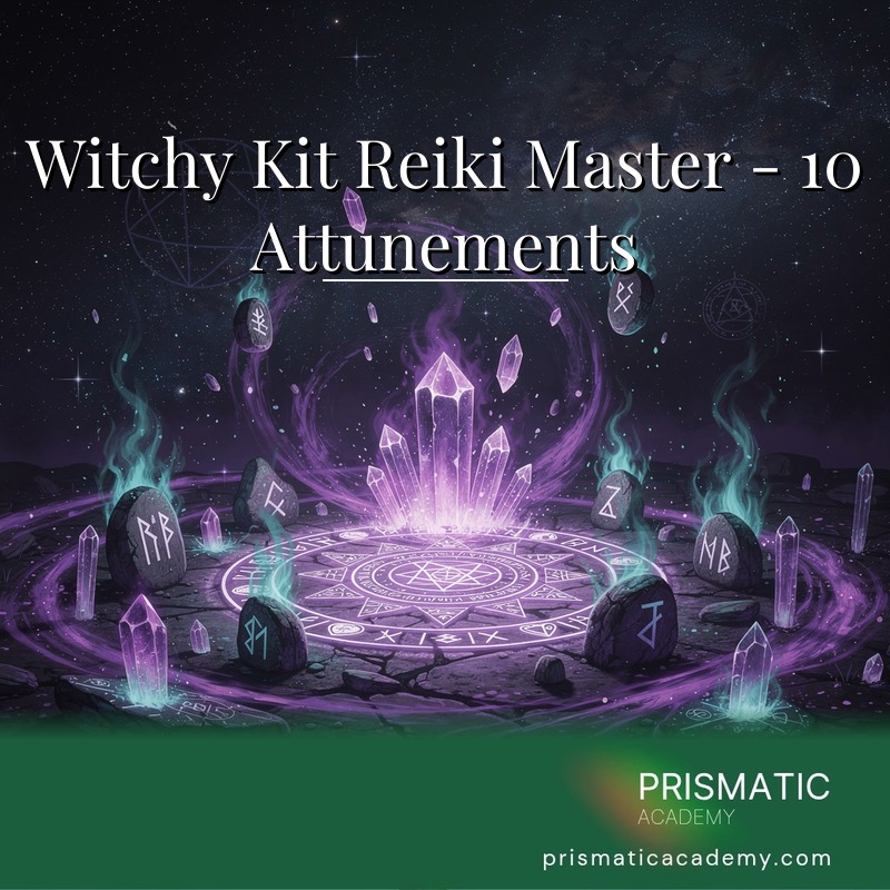 Witchy Kit Reiki Master - 10 Attunements
